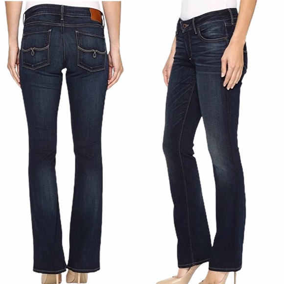 Lucky Lolita Jeans Rough Hem Boot Cut 4 / 27 - Picture 9 of 14